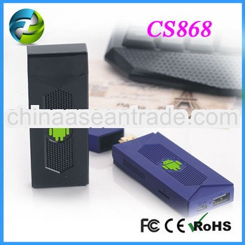 Android 4.2 set top box CS868 Mini tv stick Quad Core