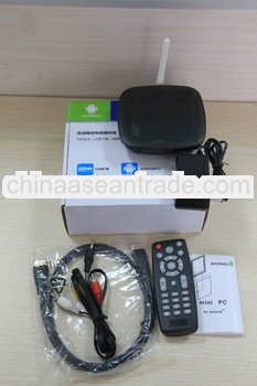 Android TV Box Set Top Box Smart tv box RK3066 Dual Core ARM Cortex A9 +Dual GPU Mali400 Android 4.2