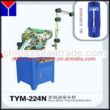 Auto Slider Inserting Zipper Machine for Zipper