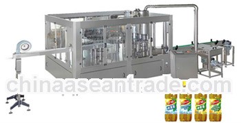 Automatic beverage bottling plant