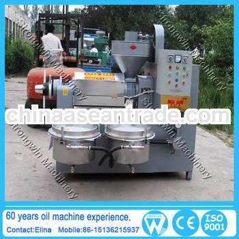 Automatic oil seed rape press with ISO