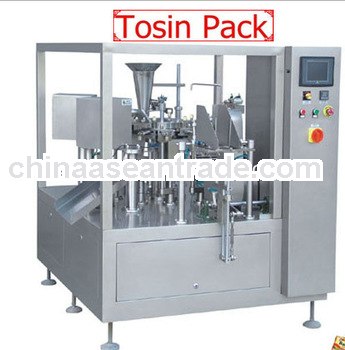 Automatic pouch filling machine