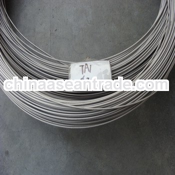 BAO JI Zhong Yu De-Pure Titanium wire erti-1 erti-2 aws a5.16 in stock