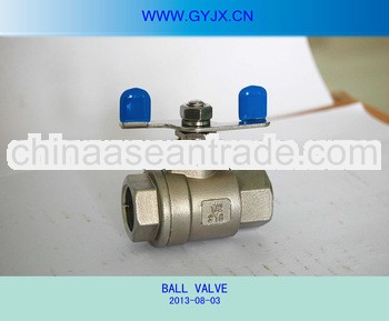 BSP thread 3PC BALL VALVESS 3pc ball valve china manufacturer