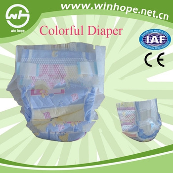 Baby love with cute printings!free sample baby diaper