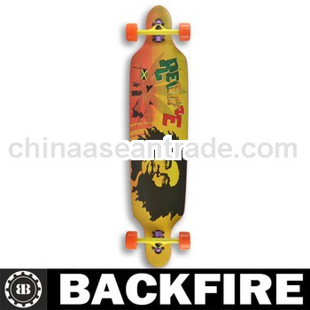 Backfire 2013 Longboard Skateboards 42" Sector 9 Backlash Double Wrapped Four Wheels Canadian M