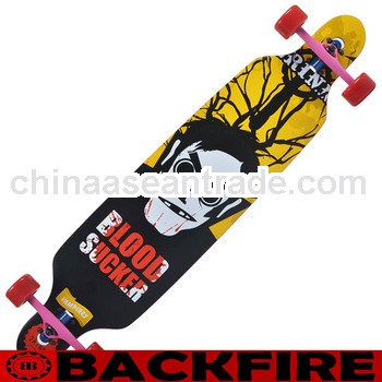 Backfire 2013 New Design canadian maple longboard complete