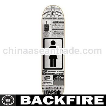 Backfire Brandon Biebel Classified 8.0 Skateboard Deck