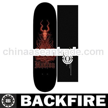 Backfire MANTON SKATEBOARD DECK ALTAR RED ELEMENT COMPLETE