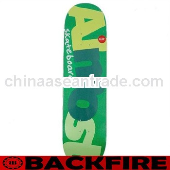 Backfire Pop Art Skateboard Deck- 8.25" - Green