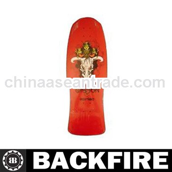 Backfire wholesale canadian maple blank skateboard decks Professional Leading Manufacturer