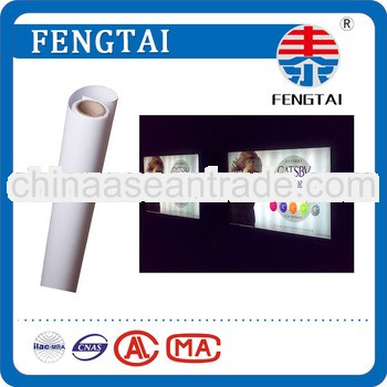 Backlit 610gsm(18oz) 300D*500D 18*12 PVC Flex Banner Sheet Manufacturers Glossy