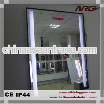 Backlit Touch Sensor Mirror with Digital Clock