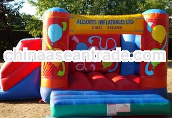 Balloons & Streamers Inflatable Castle/Slide Combo