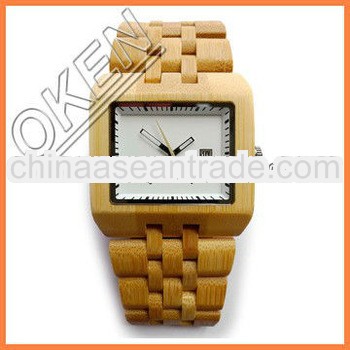 Bamboo Watch With Imported Movement