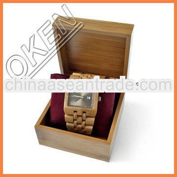 Bamboo Watch With the Watchcase