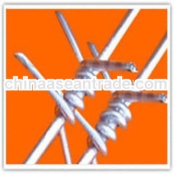 Barbed wire/Galvanized steel wire, PVC coated iron wire