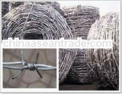 Barbed wire/barbed wire roll price fence