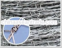 Barbed wire/hot sale stainless steel barbed wire of professional manufactory