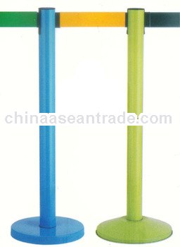 Belt Post Stanchion,Crowd Control Barrier,Retratable Rope Stand