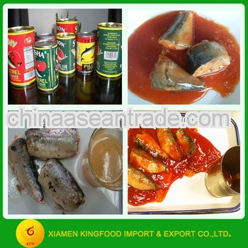 Best canned herring canned mackerel fish