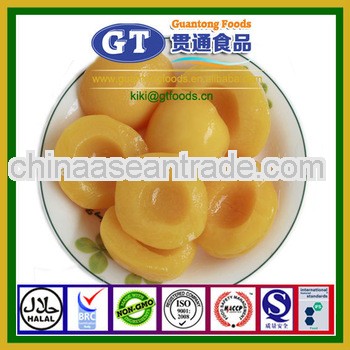 Best fruit canned peach half in light syrup