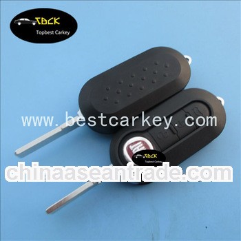 Best price 3 button modified flip remote key cover for fiat key fiat key cover