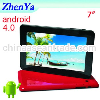 Best price Android 4.0 7 inch shenzhen tablet pc factory with Dual camera/2G calling