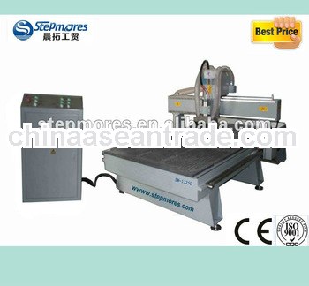 Best price for furniture making 1325 1300*2500mm table top cnc router wood cutting machine
