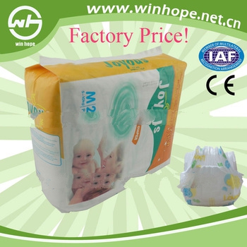 Best price with cute printings!clothlike disposable baby diapers