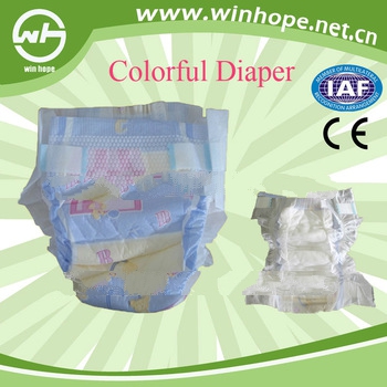 Best price with cute printings!compressed baby diapers