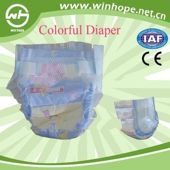 Best price with cute printings!packaged baby diapers