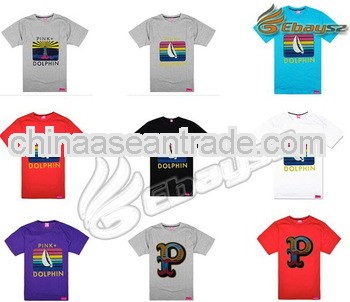Best quality custom-made men shirts ribbed t-shirts