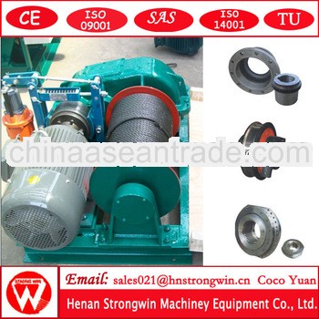 Best quality customized single drum boat trailer electric winch from crane hometown