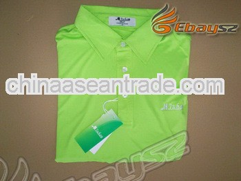 Best quality innovative o-neck hit color golf t-shirt