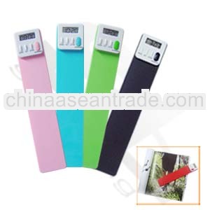 Best selling book mark with clock and timer