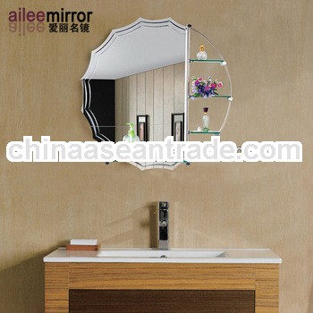 Best selling succinct polycarbonate frosted glass mirror