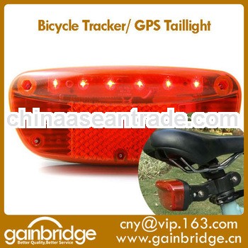 Bike light GPS tracker to spy my bike with GPS tracker hidden in the bike tail light, patented desig