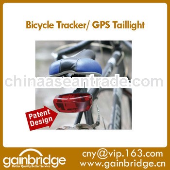 Bike security system for cycle tracking and security, spylamp and taillight design