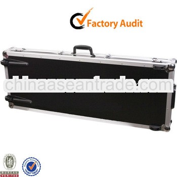 Black Aluminum Frame Trolley Gun Case For Hunting