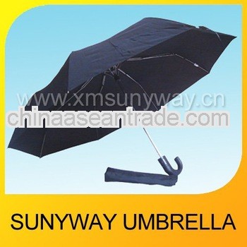 Black Travel Umbrella