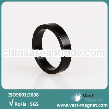 Black epoxy coating large neodymium round magnets