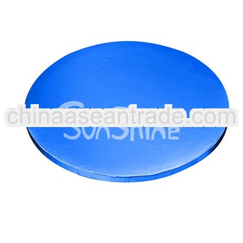 Blue Round Cake Drum--7"