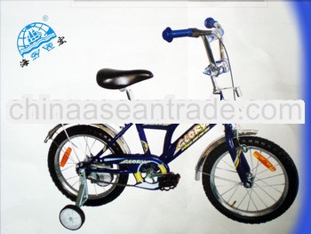 Blue color with carrier F/caliper brake R/fall brake child bike bicycle,kid bmx cycle