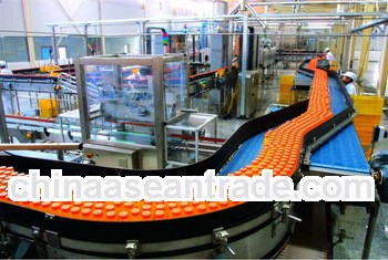 Bottled filling fruit juice plant