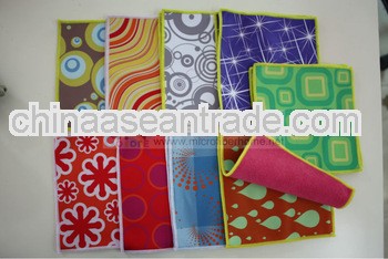 Brand Printed Promotional microfiber screen/lens/glasses rags cleaning cloth