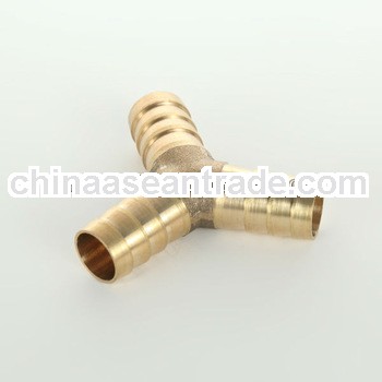 Brass 3 Way Pipe Connector