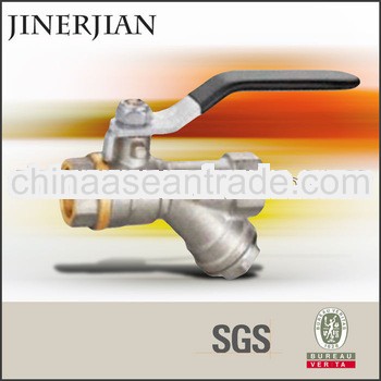 Brass Ball Valve With Y-Strainer