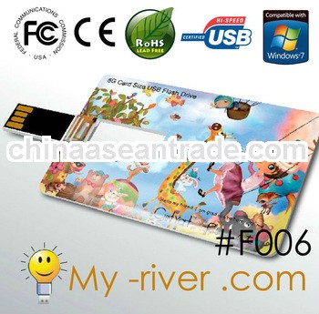 Business card usb stick,credit card size usb 1GB/2GB/4GB/8GB/16GB/32GB Key USB Flash Drive Manufactu