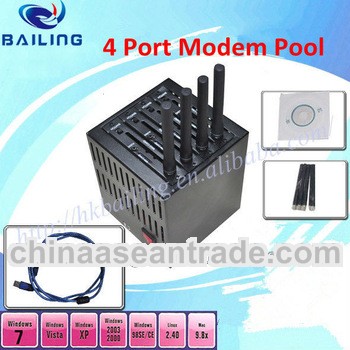 CDMA 4 Port Modem Pool with USB interface for send SMS MMS SMS Machine SMS Modem Pool with Wavecom M